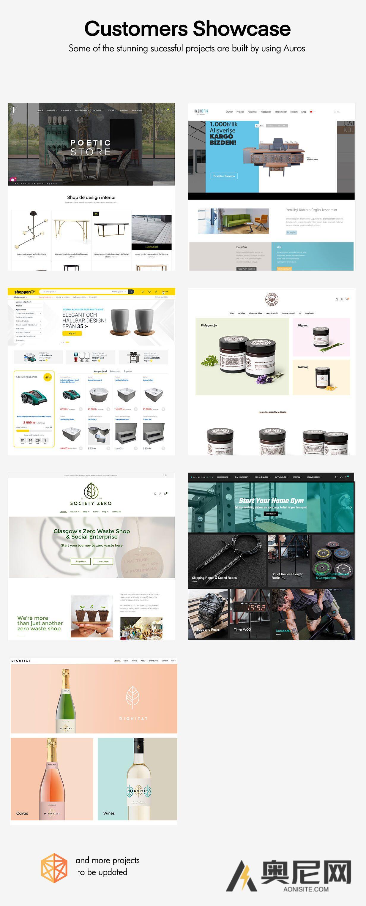 Auros 汉化版-现代简约家具店在线商店WordPress主题 Auros 汉化版-现代简约家具店在线商店WordPress主题
