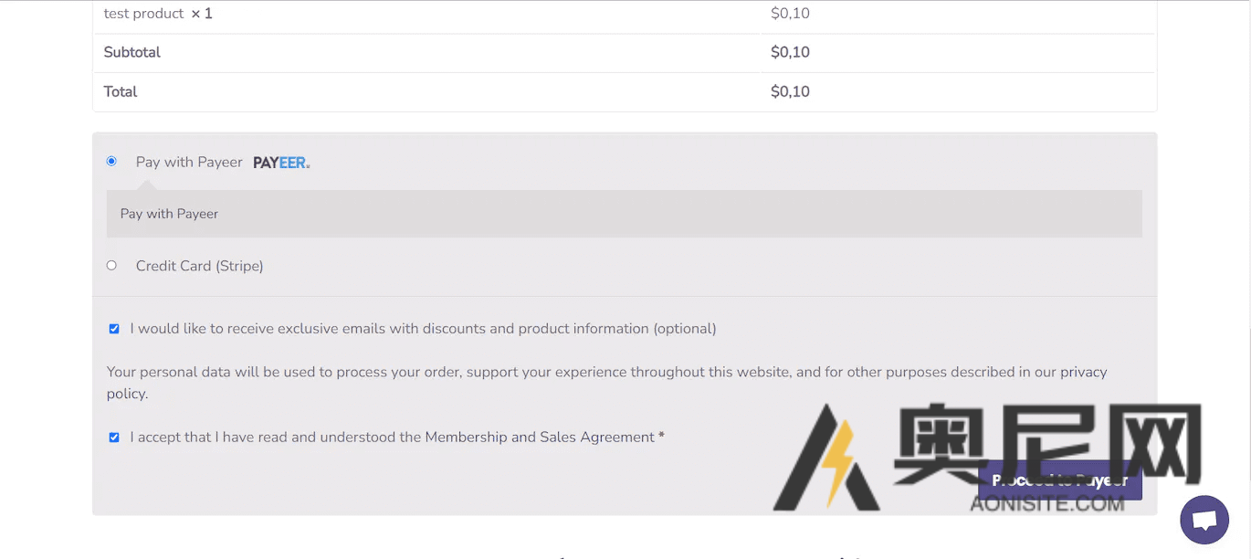 Payeer payment gateway for WooCommerce 汉化版-商城Payeer支付网关插件 Payeer payment gateway for WooCommerce 汉化版-商城Payeer支付网关插件