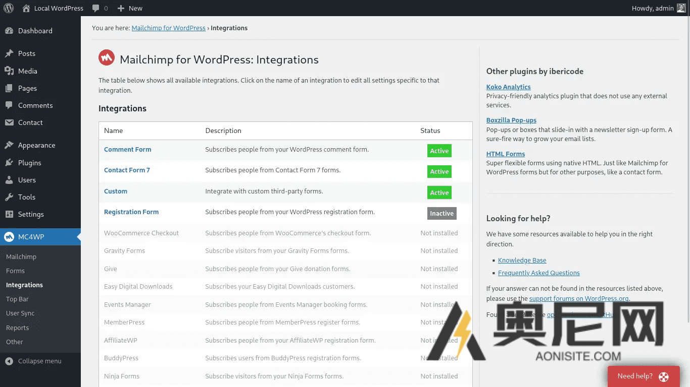 Mailchimp Premium汉化版-电子邮件营销集成wordpress插件(含基础版汉化) Mailchimp Premium汉化版-电子邮件营销集成wordpress插件(含基础版汉化)