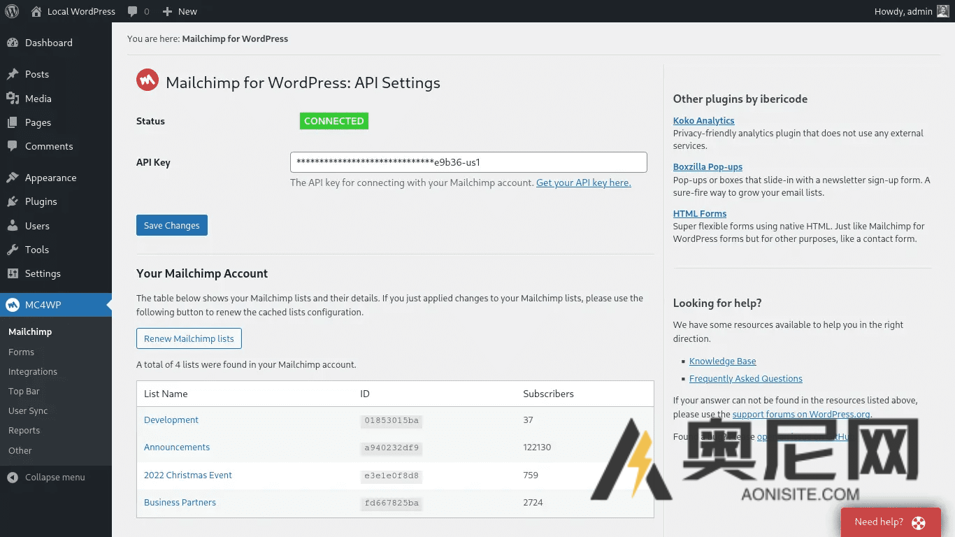Mailchimp Premium汉化版-电子邮件营销集成wordpress插件(含基础版汉化) Mailchimp Premium汉化版-电子邮件营销集成wordpress插件(含基础版汉化)