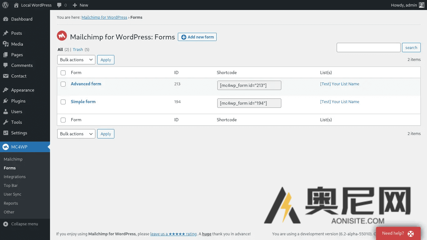 Mailchimp Premium汉化版-电子邮件营销集成wordpress插件(含基础版汉化) Mailchimp Premium汉化版-电子邮件营销集成wordpress插件(含基础版汉化)