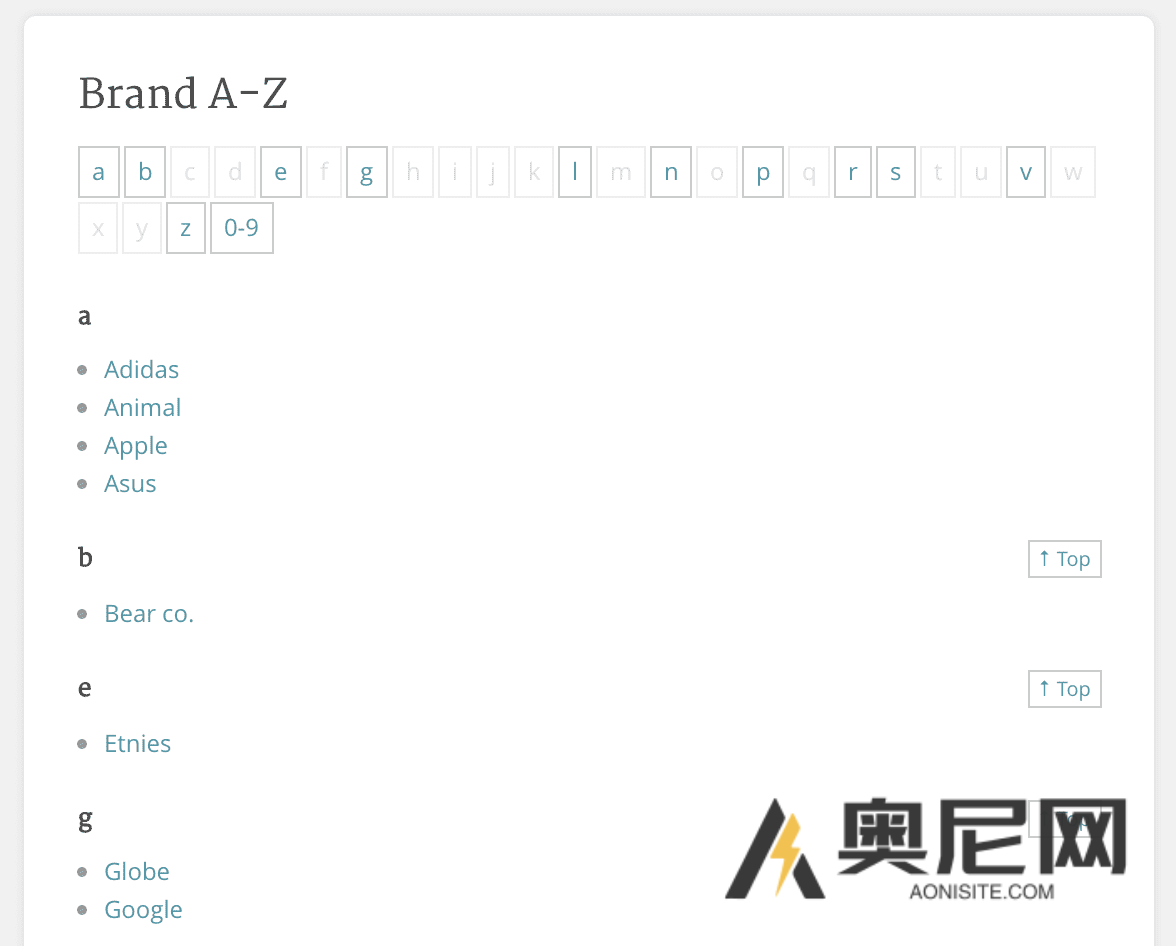 WooCommerce Brands 汉化版-商城产品品牌分类插件 WooCommerce Brands 汉化版-商城产品品牌分类插件