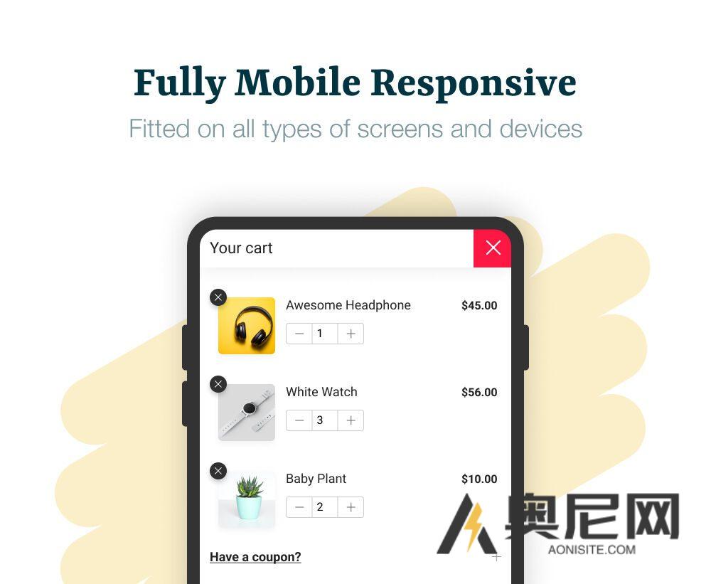 WooCommerce Flying Cart 汉化版-商城悬浮购物车wordpress插件 WooCommerce Flying Cart 汉化版-商城悬浮购物车wordpress插件