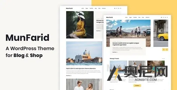 Munfarid 汉化版- 基于Gutenberg古藤版的专业博客WordPress主题(适配商城) Munfarid 汉化版- 基于Gutenberg古藤版的专业博客WordPress主题(适配商城)