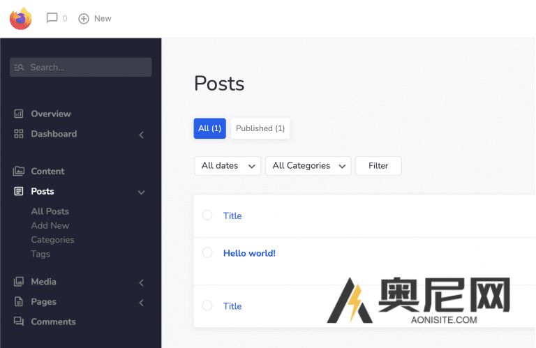UiPress Pro汉化版 -WordPress后台仪表盘管理美化插件 UiPress Pro汉化版 -WordPress后台仪表盘管理美化插件