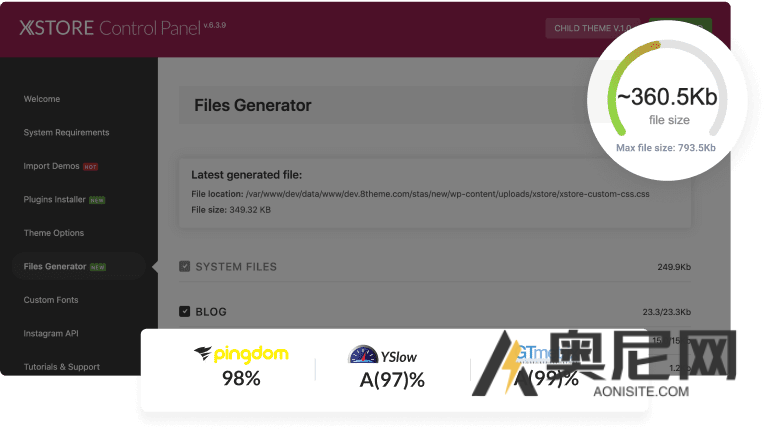 XStore主题汉化版-高级多功能自定义WooCommerce主题