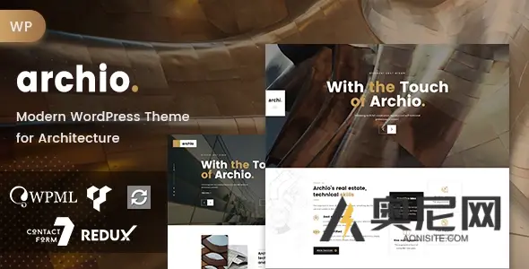 Archio – 建筑室内设计 WordPress主题(含核心插件) Archio – 建筑室内设计 WordPress主题(含核心插件)