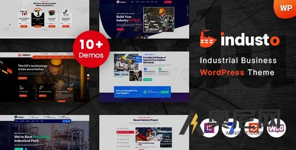Induxe – 工业与制造业WordPress主题 Induxe – 工业与制造业WordPress主题