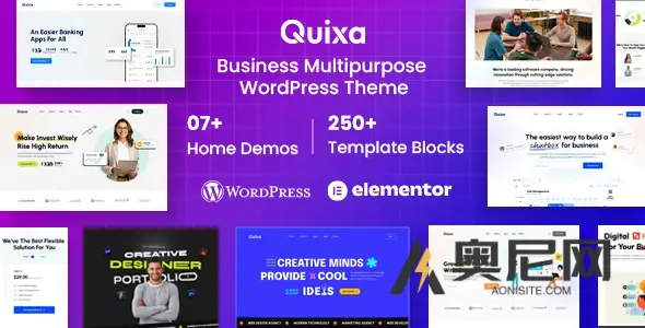 Quixa -多用途WordPress 主题 Quixa -多用途WordPress 主题