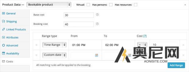 WooCommerce Bookings 汉化版-客户预约服务/预订产品WooCommerce插件 WooCommerce Bookings 汉化版-客户预约服务/预订产品WooCommerce插件