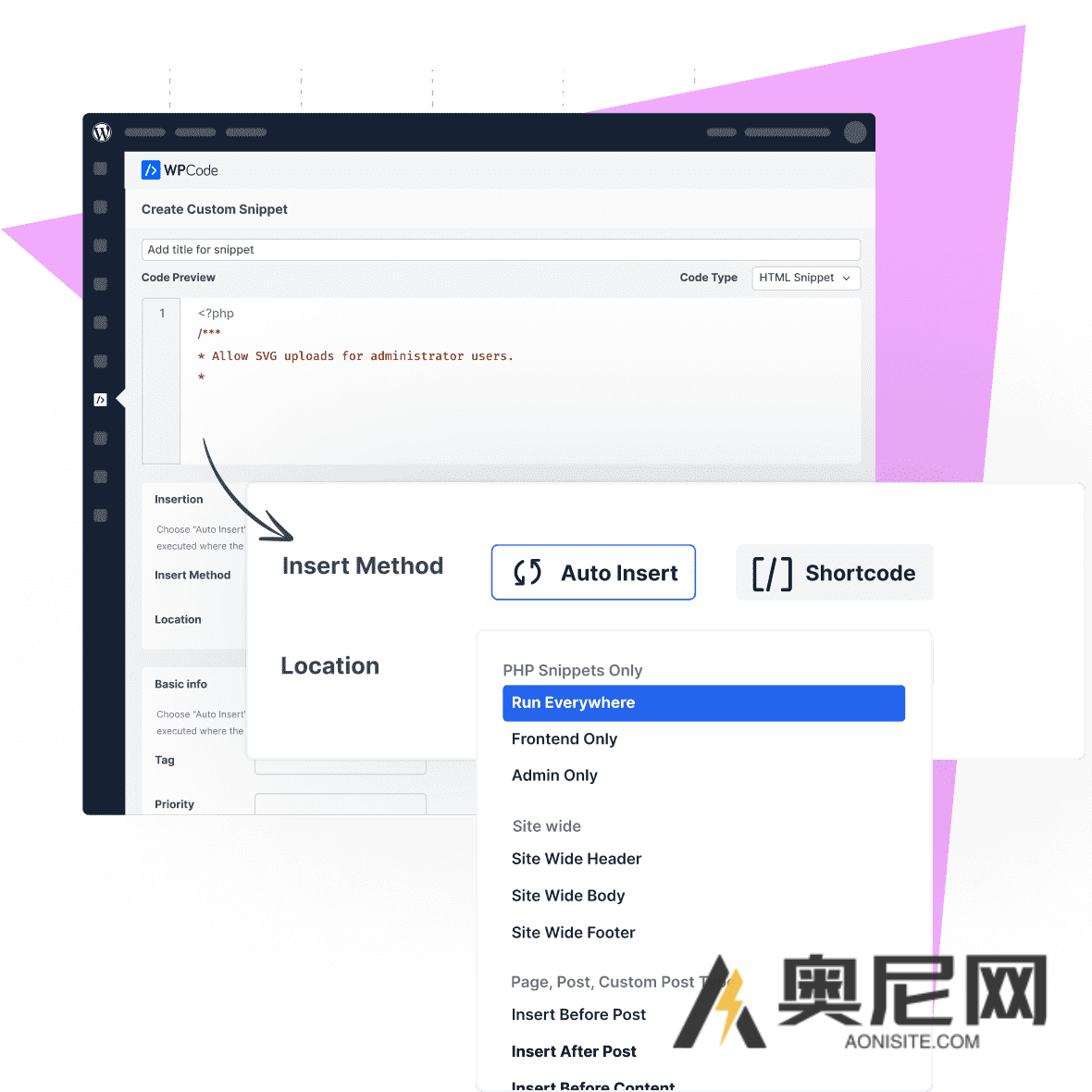 WPCode Pro 汉化版 – WordPress代码片段管理插件(含附加组件) WPCode Pro 汉化版 – WordPress代码片段管理插件(含附加组件)
