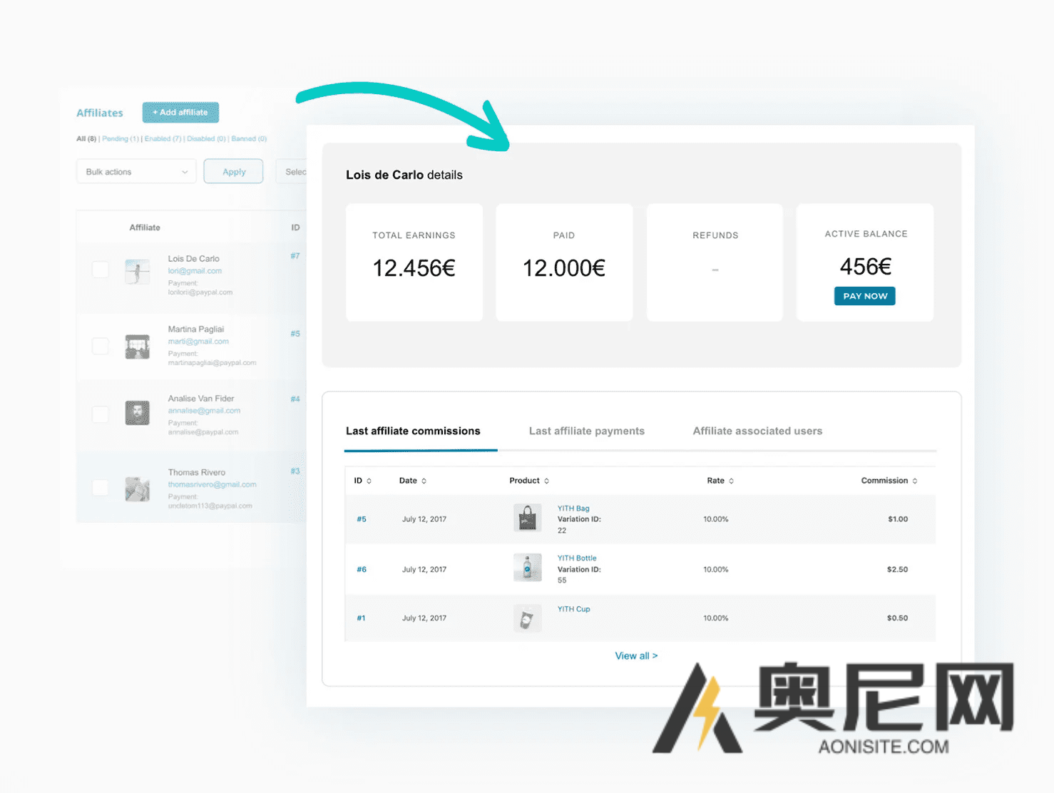 YITH WooCommerce Affiliates Premium 汉化版 – 商城营销联盟wordpress插件 YITH WooCommerce Affiliates Premium 汉化版 – 商城营销联盟wordpress插件