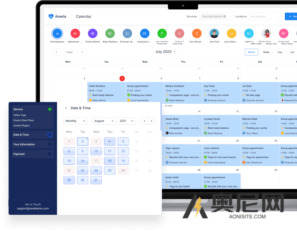 Amelia Pro 汉化版 – WordPress 企业级预约插件 Amelia Pro 汉化版 – WordPress 企业级预约插件