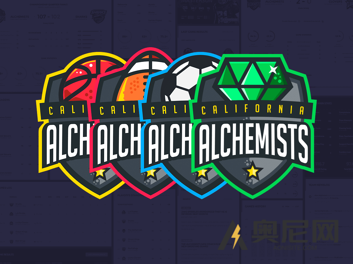 Alchemists主题汉化版- 体育、电子竞技和游戏俱乐部WordPress主题(含PSD模板) Alchemists主题汉化版- 体育、电子竞技和游戏俱乐部WordPress主题(含PSD模板)