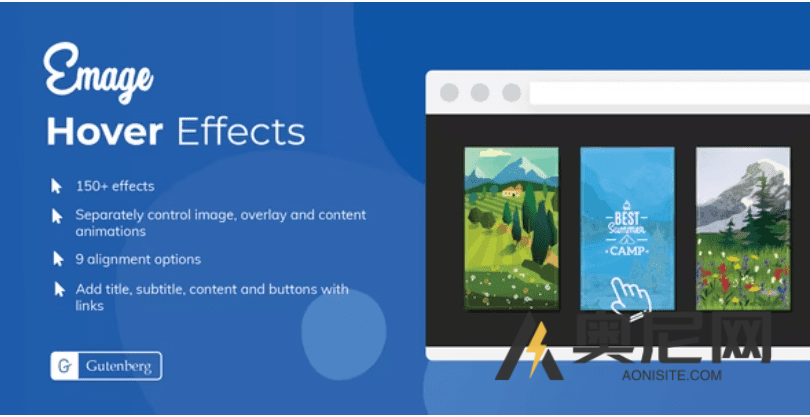 Emage -Image Hover Effects for Elementor-Elementor 非常好用的图像悬停插件 Emage -Image Hover Effects for Elementor-Elementor 非常好用的图像悬停插件