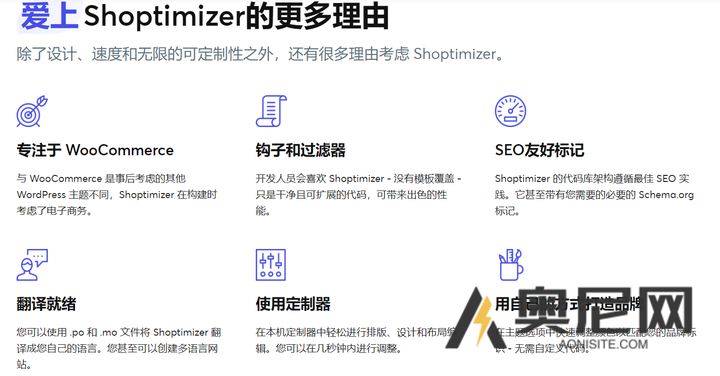 Shoptimizer 商城主题汉化版-WordPress最快的WooCommerce主题 Shoptimizer 商城主题汉化版-WordPress最快的WooCommerce主题