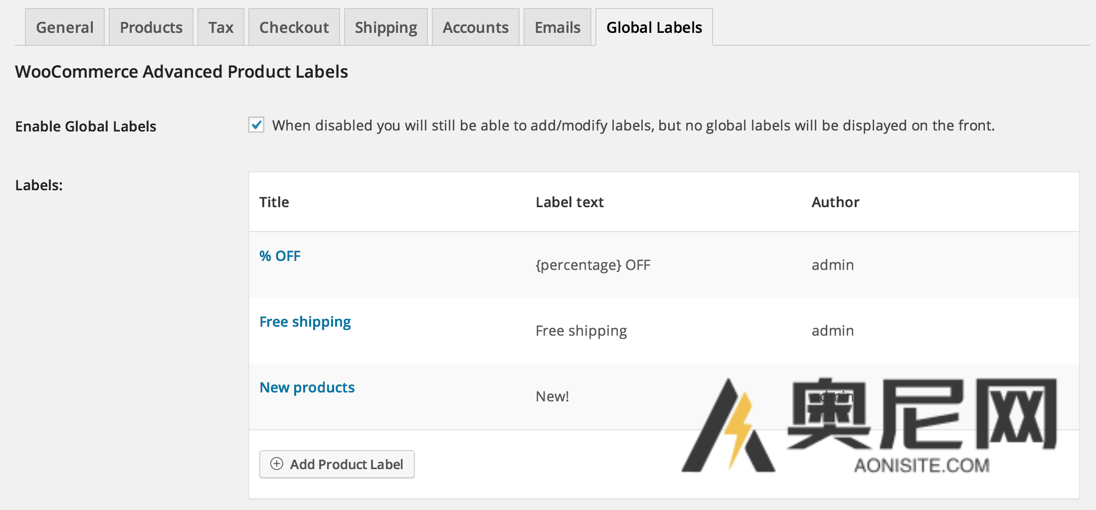 WooCommerce Advanced Product Labels 汉化版-商城产品营销标签自定义插件 WooCommerce Advanced Product Labels 汉化版-商城产品营销标签自定义插件