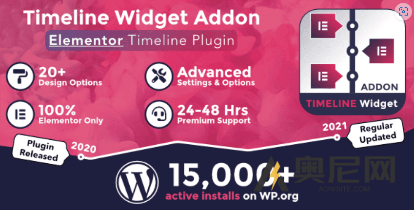 Cool Timeline Pro Timeline Widget Pro Addon For Elementor v2.1.11