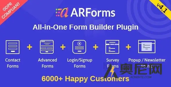 ARForms v7.4 – WordPress 表单构建器插件 ARForms v7.4 – WordPress 表单构建器插件
