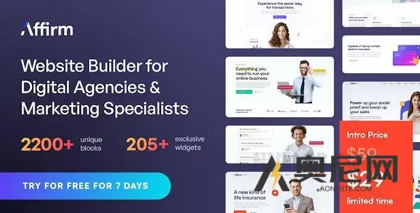 Affirm v4.1.0 – 营销和数字代理WordPress主题