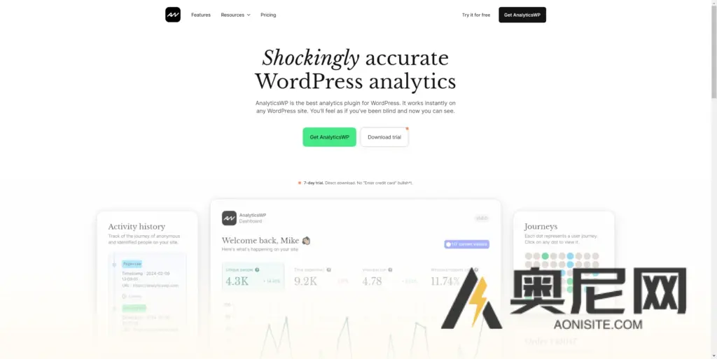 AnalyticsWP v2.1.2 – #1 WordPress 分析插件