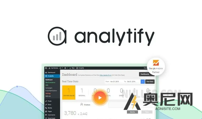 Analytify Pro v6.0.0 – WordPress 中的 Google Analytics