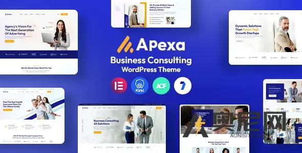 Apexa v2.1.0 – 多用途业务咨询 WordPress 主题