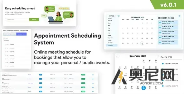预约预约系统 v6.4.3 – 会议预约 – Calendly Clone – 在线预约