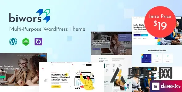 Biwors v1.0 - 现代&多用途WordPress主题