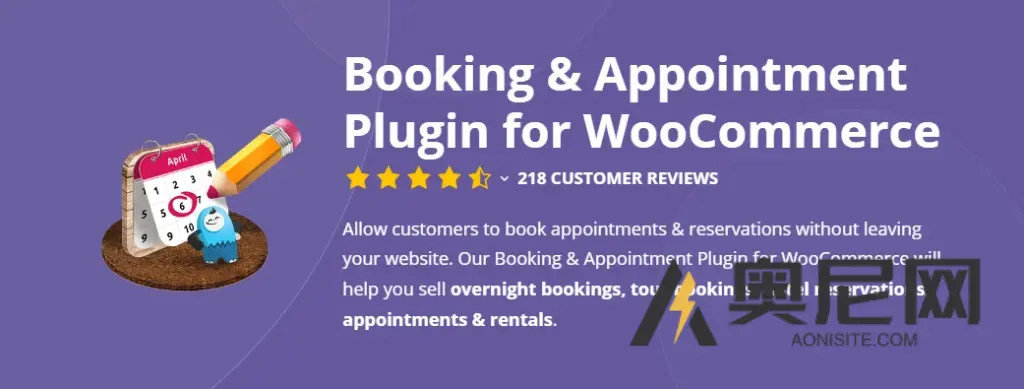 WooCommerce v7.3.1的预订和预约插件 WooCommerce v7.3.1的预订和预约插件