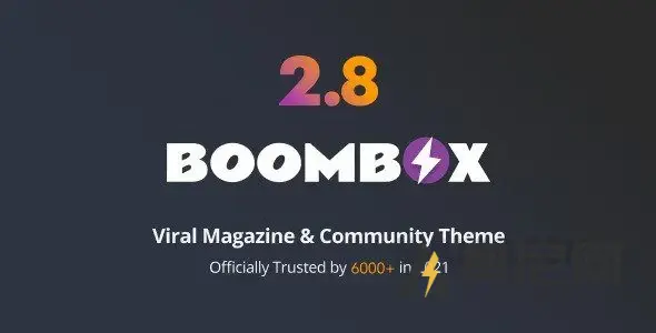 BoomBox v2.9.5.1 – 病毒杂志 WordPress 主题