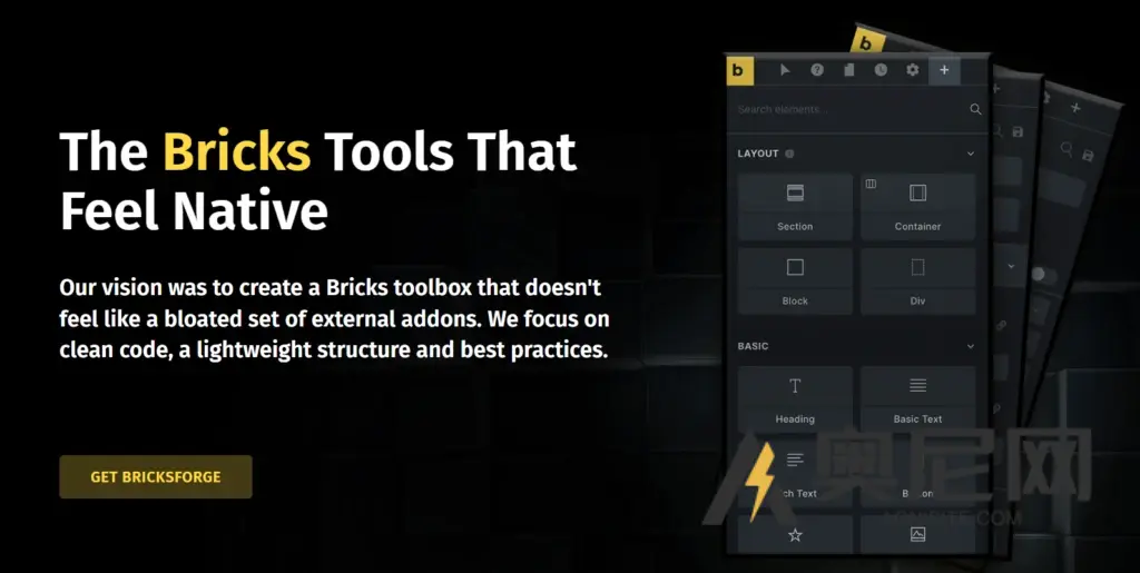 Bricksforge v3.0.5 – 感觉原生的 Bricks 工具 Bricksforge v3.0.5 – 感觉原生的 Bricks 工具