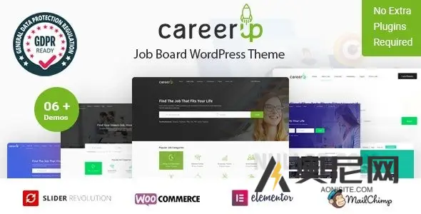 CareerUp v2.3.47 – 求职板 WordPress 主题