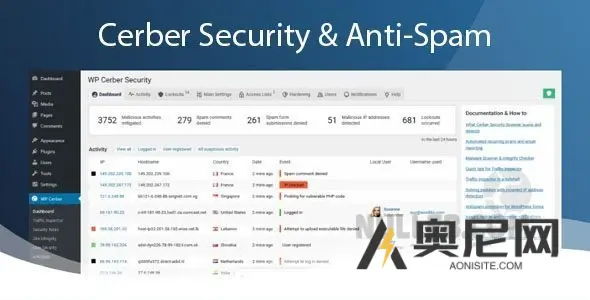 WP Cerber Security Pro 9.6.7.3 – WordPress 安全插件 WP Cerber Security Pro 9.6.7.3 – WordPress 安全插件