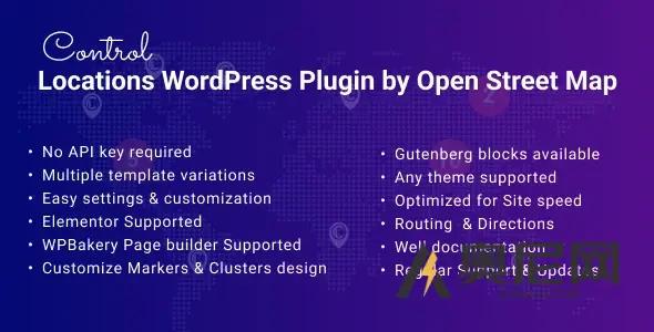 控制位置v1.2.8 - 用于商店定位器和服务中心的WordPress地图查找插件