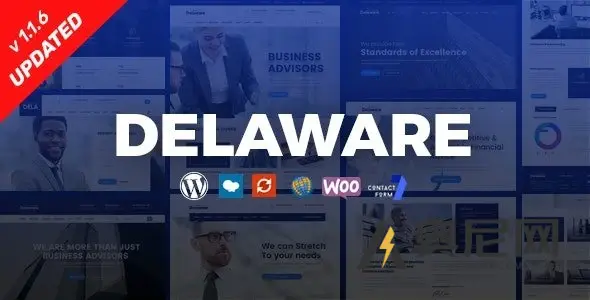 特拉华州 v1.3.6 – 咨询和金融 WordPress 主题
