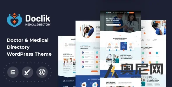 Doclik v1.0.1 – 医疗和诊所目录WordPress主题+ RTL