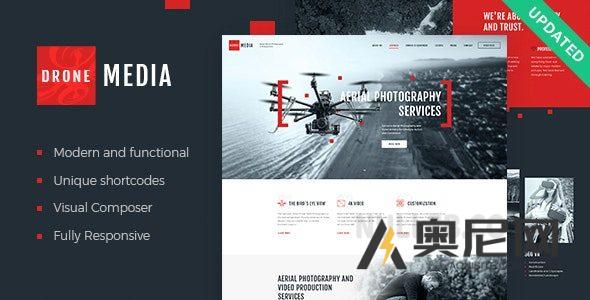 无人机媒体v2.2.0 - 航空摄影和摄像WordPress主题+ Elementor 无人机媒体v2.2.0 - 航空摄影和摄像WordPress主题+ Elementor