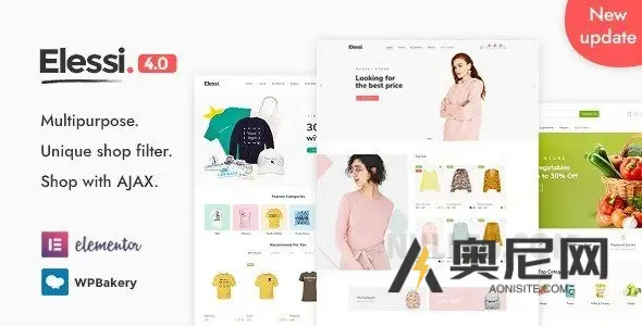 Elessi v6.3.5 – WooCommerce AJAX WordPress 主题 – RTL 支持
