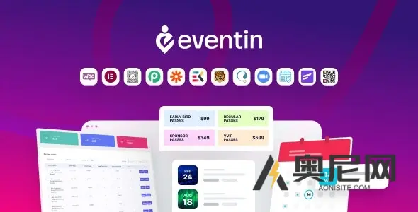WP Eventin v4.0.20 – WooCommerce的活动经理和门票销售插件