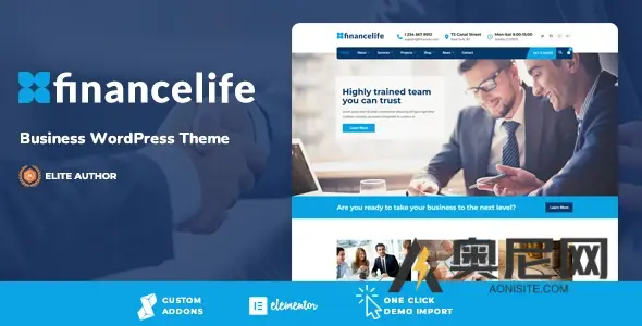FinanceLife v10.0 – 商业 WordPress 主题