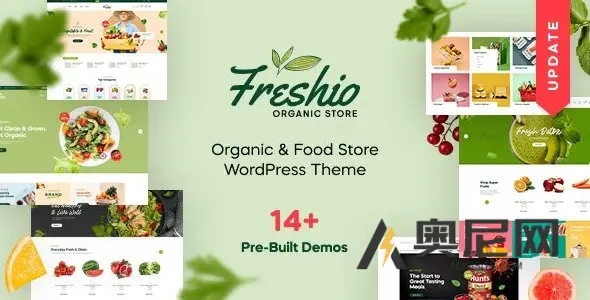 Freshio v2.3.5 - 有机和食品商店WordPress主题 Freshio v2.3.5 - 有机和食品商店WordPress主题