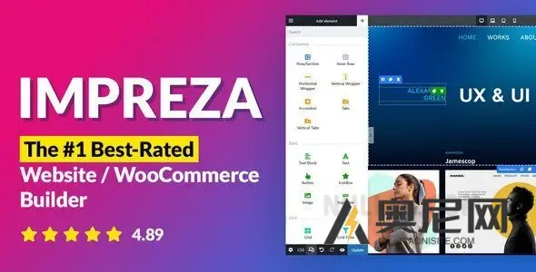 Impreza v8.34.1 – WordPress 网站和 WooCommerce Builder