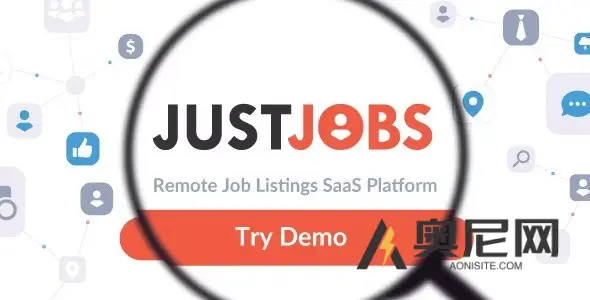 JustJobs v2.0.0 – 远程职位列表 SaaS 平台