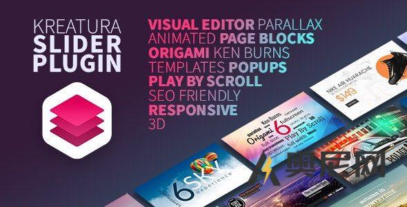 适用于 WordPress 的 Kreatura 滑块插件 v7.14.3 适用于 WordPress 的 Kreatura 滑块插件 v7.14.3