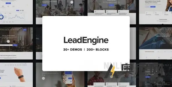LeadEngine v5.1 – 带有 Page Builder 的多用途 WordPress 主题