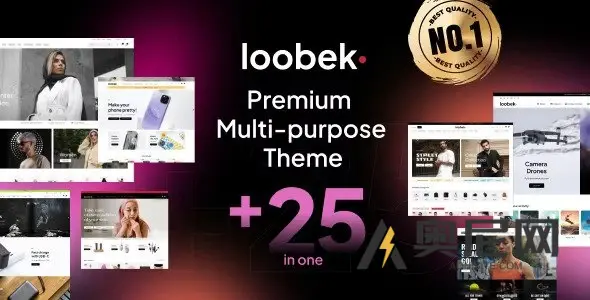 Loobek v1.3.3 – Elementor 多用途 WooCommerce 主题