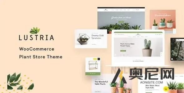 Lustria v4.5 – 多功能植物商店 WordPress 主题 Lustria v4.5 – 多功能植物商店 WordPress 主题