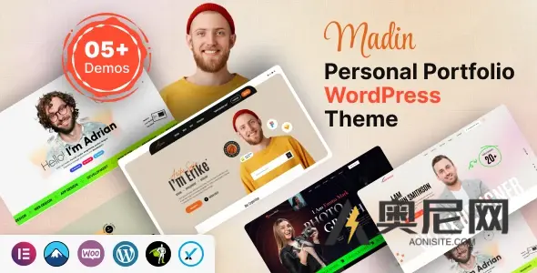 Madin v1.0.0 – 个人作品集 WordPress 主题 Madin v1.0.0 – 个人作品集 WordPress 主题