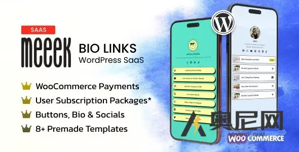 Meeek v2.2.1 – 生物链接 SaaS